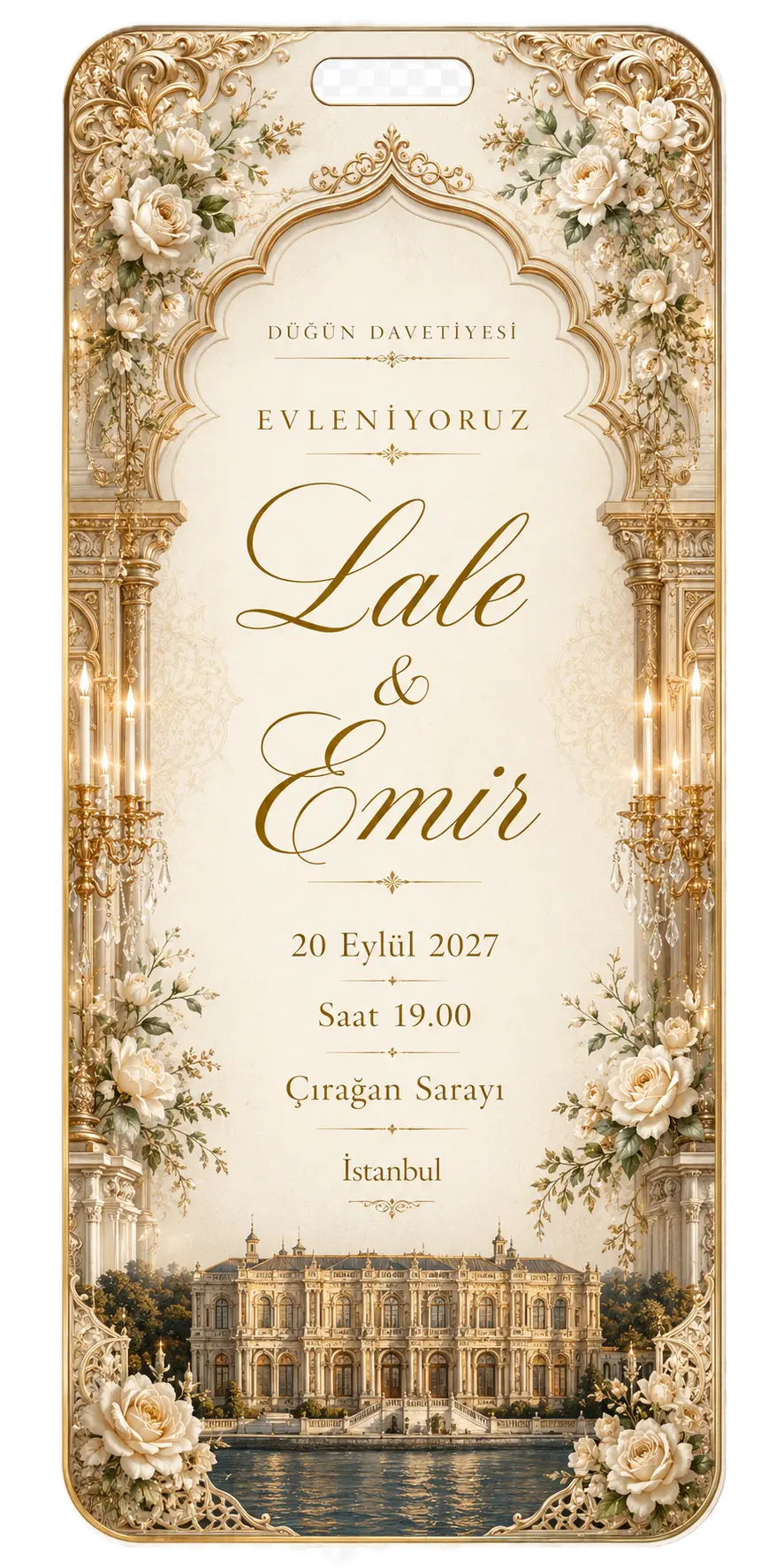 Kraliyet şablonu önizleme