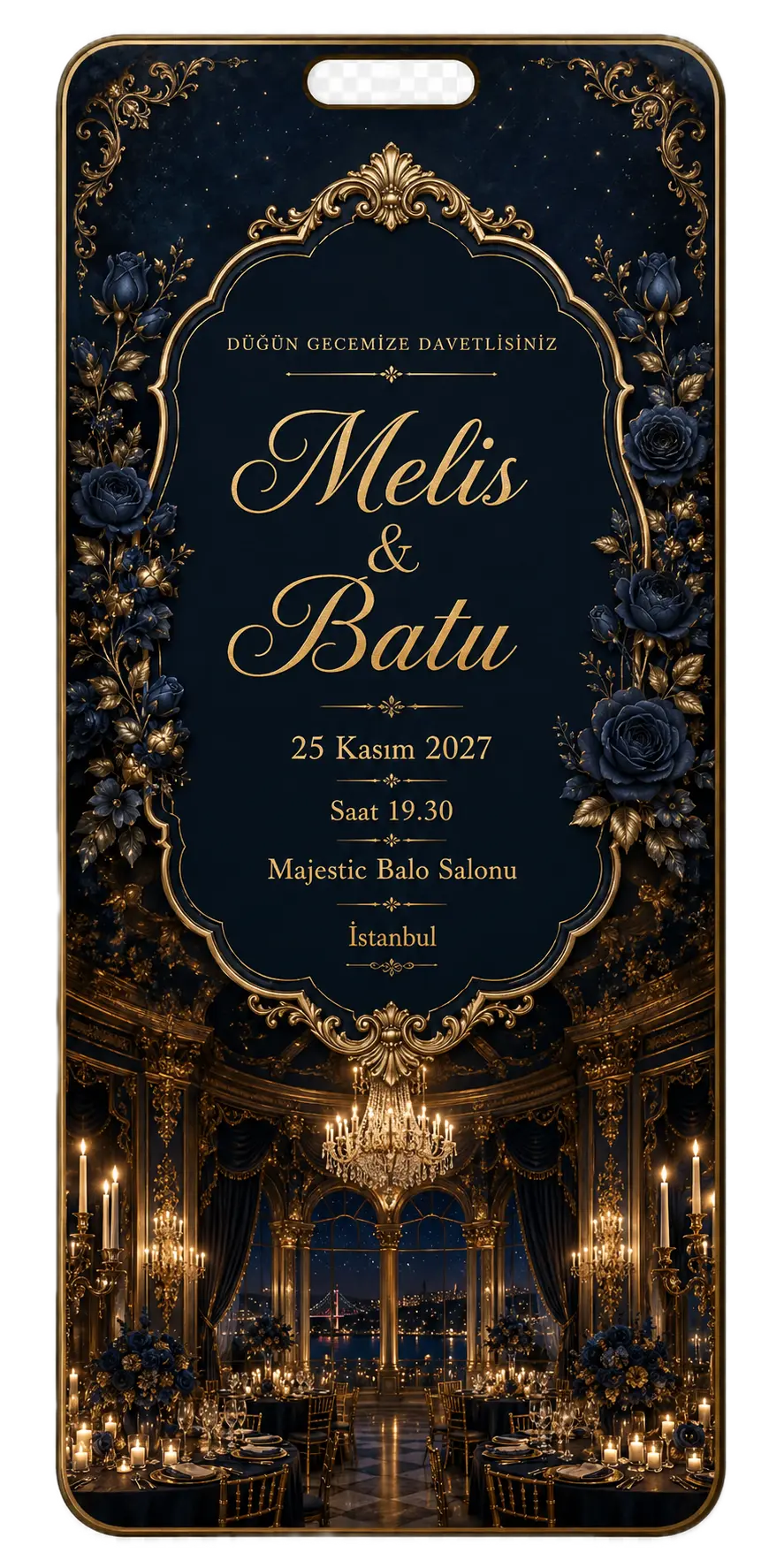 Majestic Gece şablonu önizleme