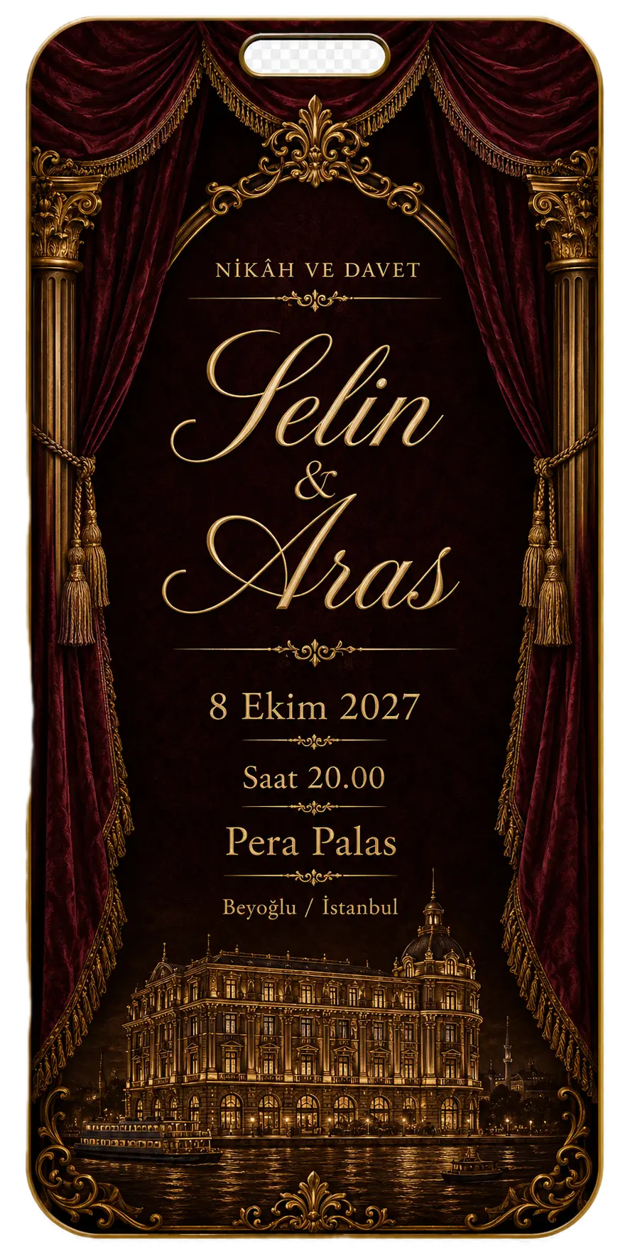 Teatro Pera şablonu önizleme