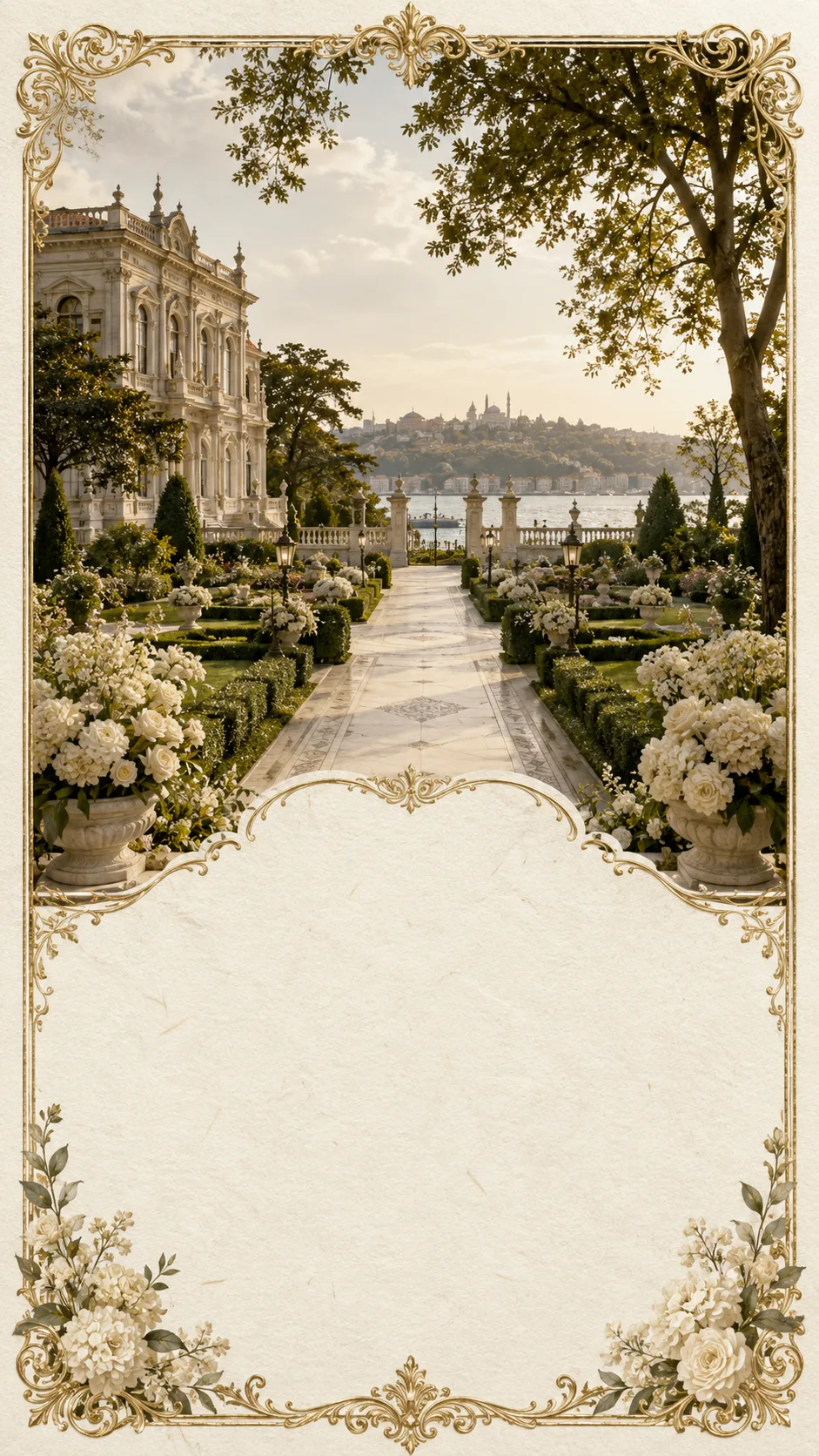 Saray Bahçesi şablonu